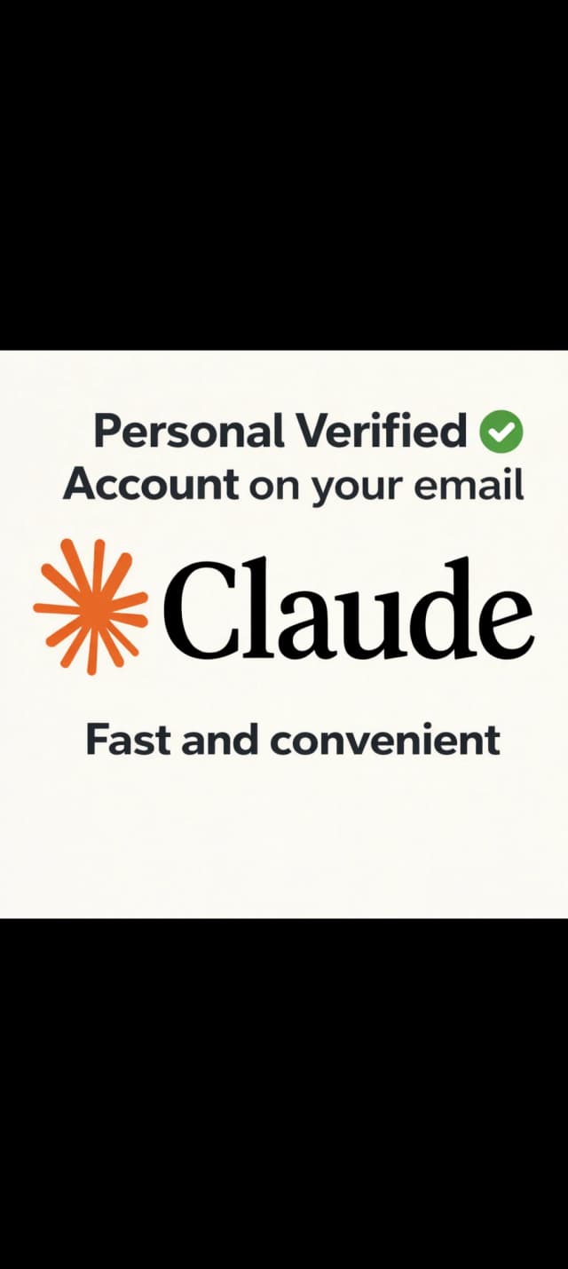 Claude Verified Personal Account ✅ | On Your Email |